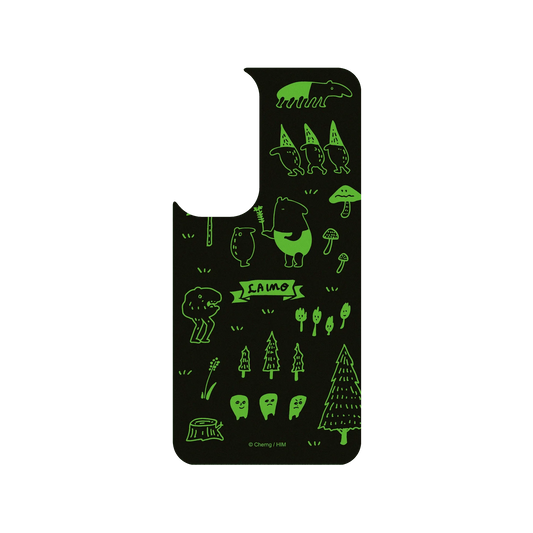 RhinoShield X LAIMO SolidSuit (MagSafe compatible) Samsung Galaxy S24+ Case - LAIMO's Magic Forest (Night)
