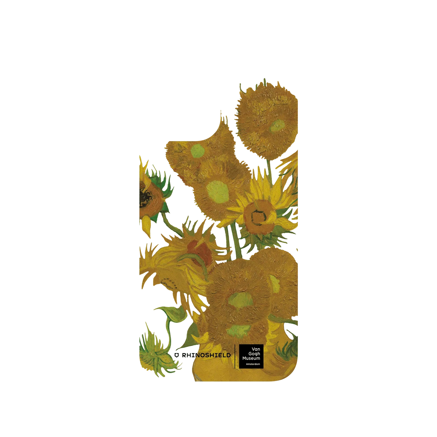 RHINOSHIELD X Van Gogh Museum  Clear iPhone 12 Pro Max Case - Sunflowers - Transparent
