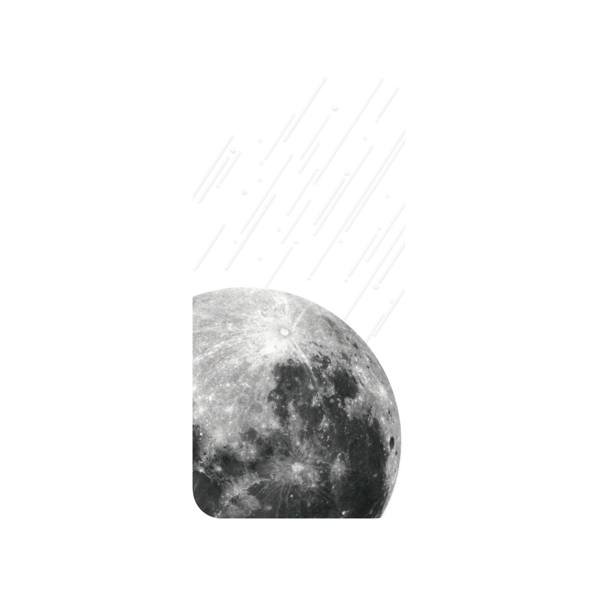 RhinoShield Mod NX iPhone 7 Case: Original Designs - Meteor Shower Backplate