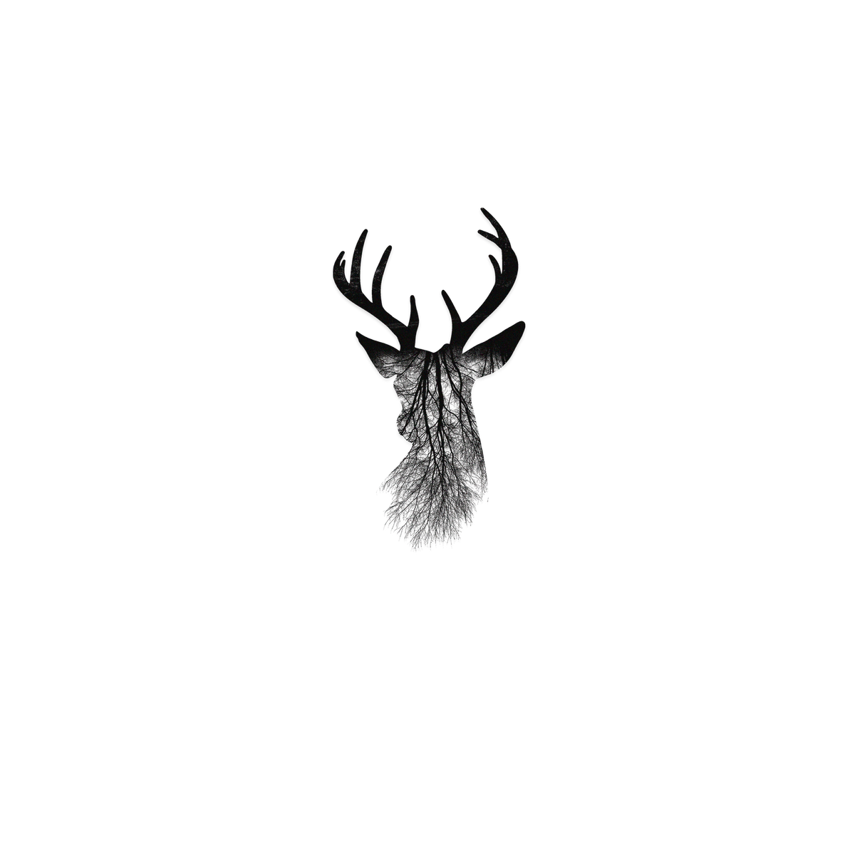 RhinoShield Mod NX iPhone 8 Case: Original Designs - Deer Woods Backplate