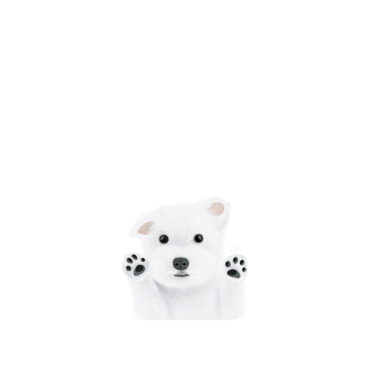 RhinoShield Mod NX iPhone 8 Case: Original Designs - Puppy Love Backplate