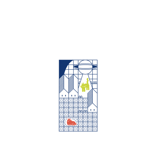 RhinoShield Mod NX iPhone 8 Case: Original Designs - Alien Cat in the Rye Backplate