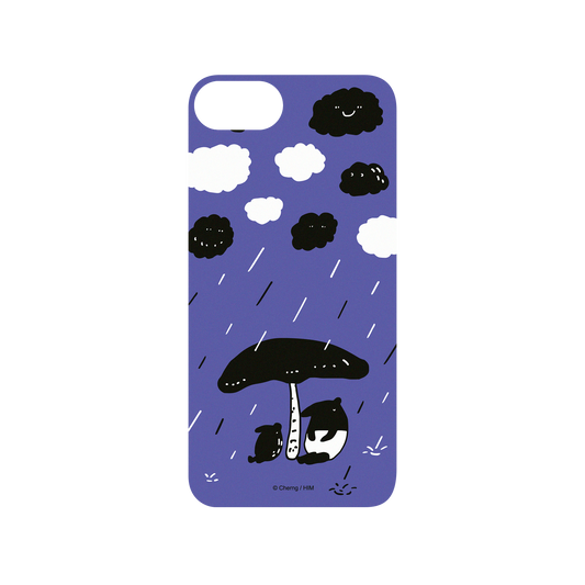 RhinoShield X LAIMO Mod NX iPhone SE (3rd generation) Case - It's Raining (Purple) Backplate