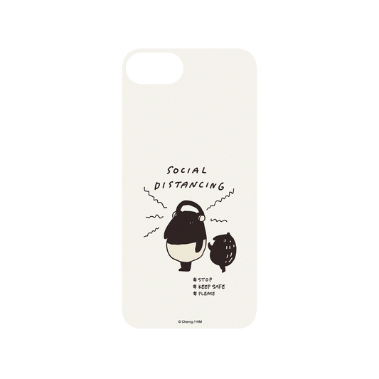 RHINOSHIELD X LAIMO Mod NX iPhone SE (3rd generation) Case - SOCIAL DISTANCING Backplate