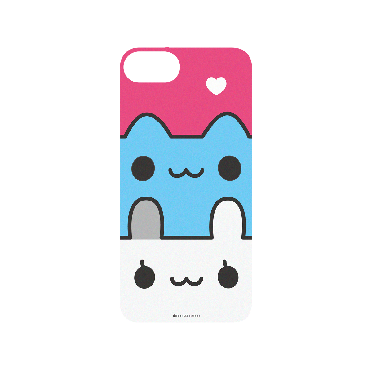 RhinoShield X BUGCAT CAPOO Mod NX iPhone 8 Case - Capoo Rabbit Jenga Backplate