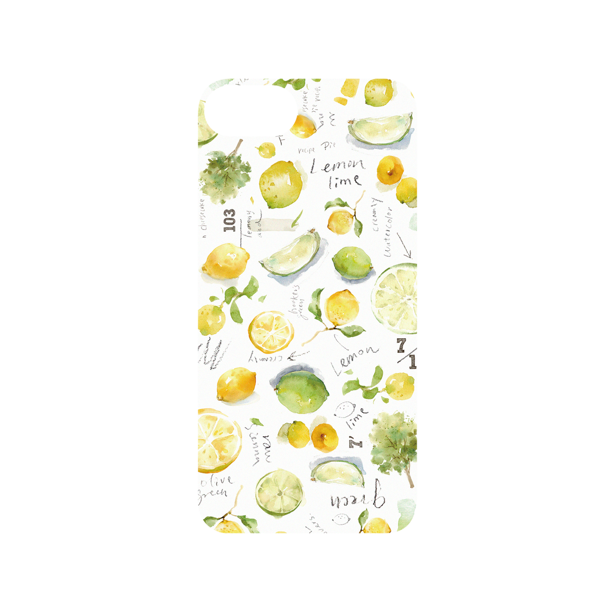 RhinoShield X Liang Feng Mod NX iPhone 7 Case - Sicily Lemon Backplate