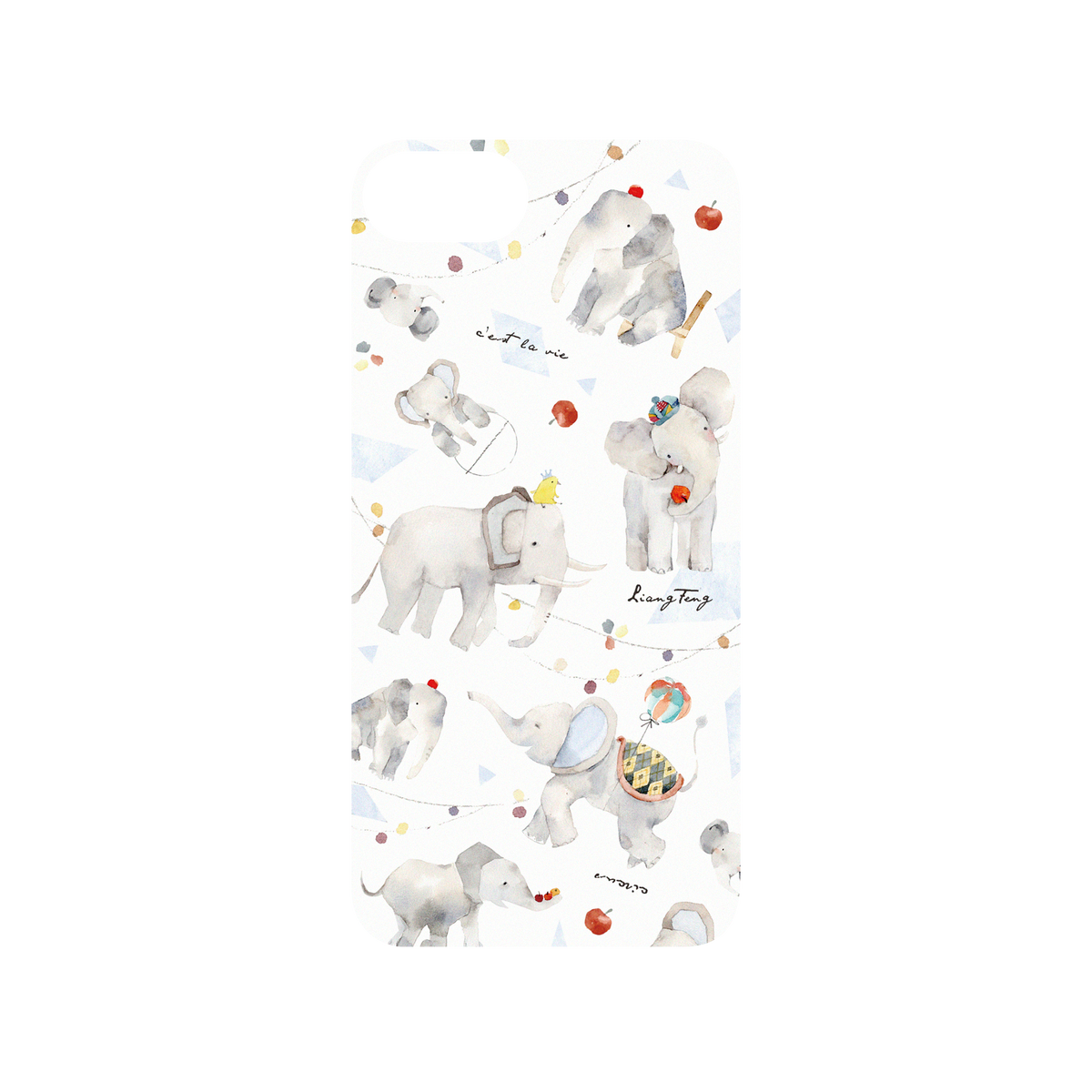 RhinoShield X Liang Feng Mod NX iPhone 7 Case - Grey Elephant Backplate