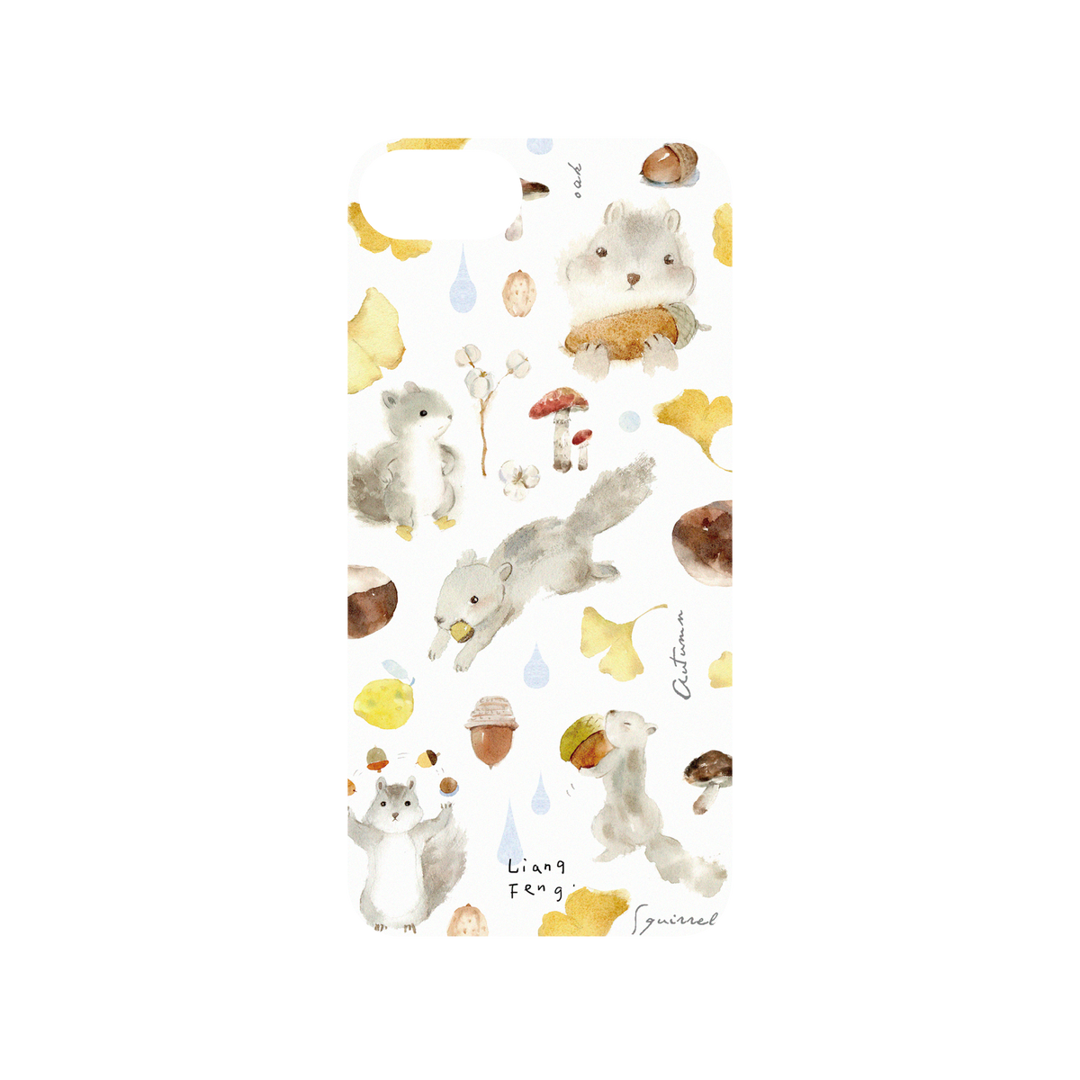 RhinoShield X Liang Feng Mod NX iPhone 8 Case - Squirrel Backplate