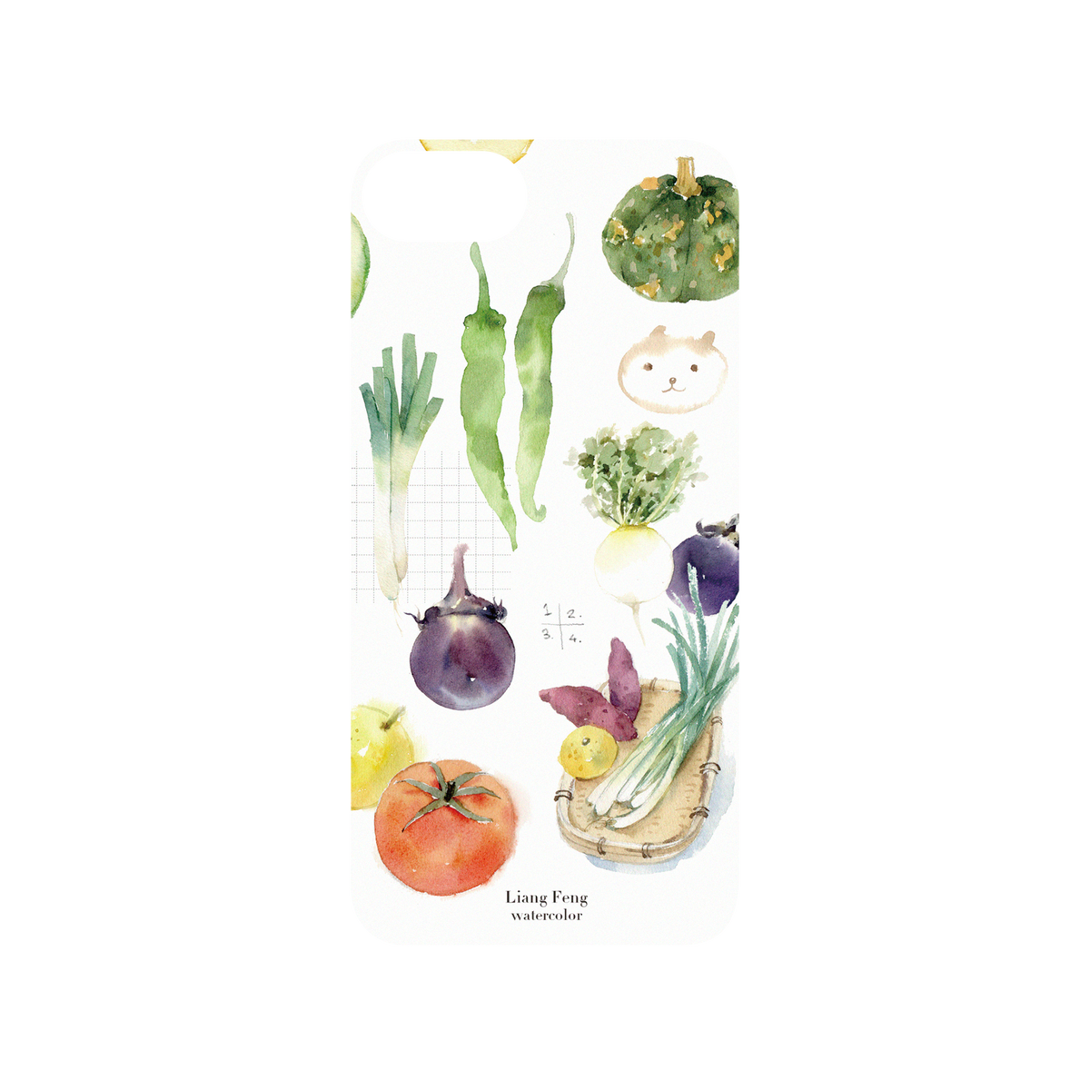 RhinoShield X Liang Feng Mod NX iPhone 8 Case - Wild Vegetables Backplate