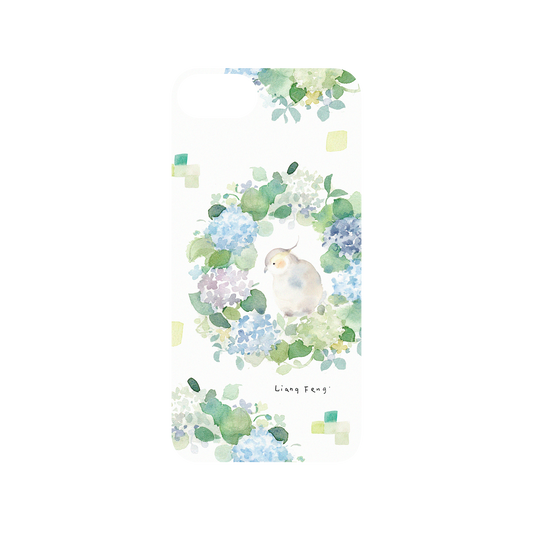 RhinoShield X Liang Feng Mod NX iPhone SE (2nd generation) Case - Hydrangeas Backplate