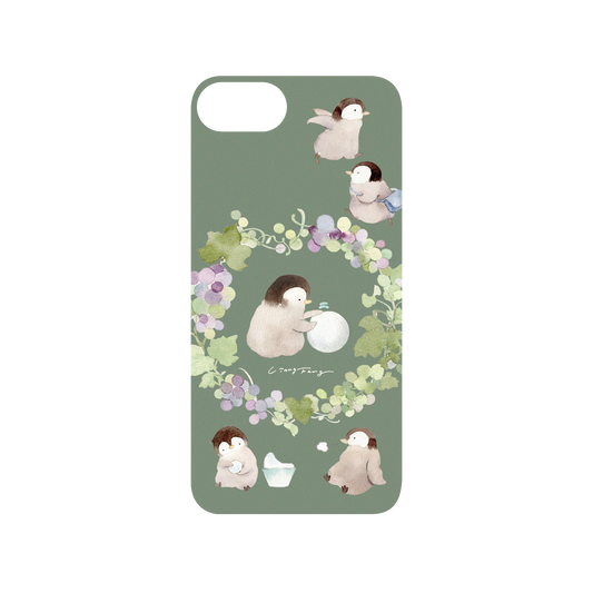 RhinoShield X Liang Feng Mod NX iPhone SE (2nd generation) Case - Busy penguin Backplate