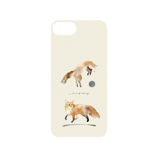 RHINOSHIELD X Liang Feng Mod NX iPhone 7 Case - foxes Backplate