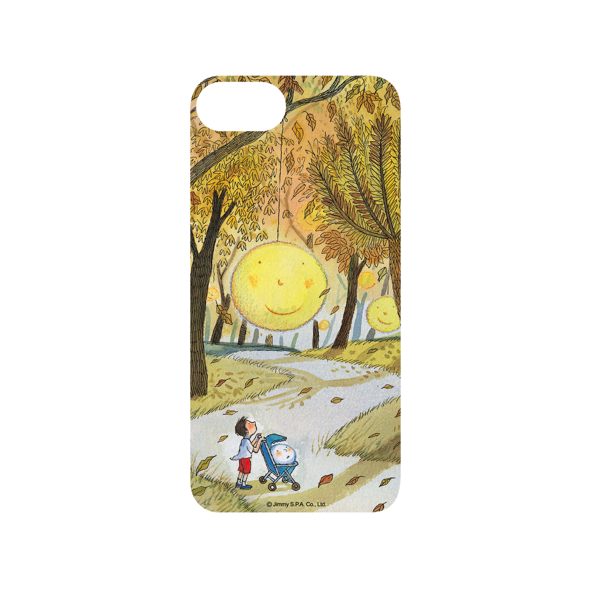 RhinoShield X Jimmy Mod NX iPhone SE (2nd generation) Case - The Moon Forgot - Autumn Backplate