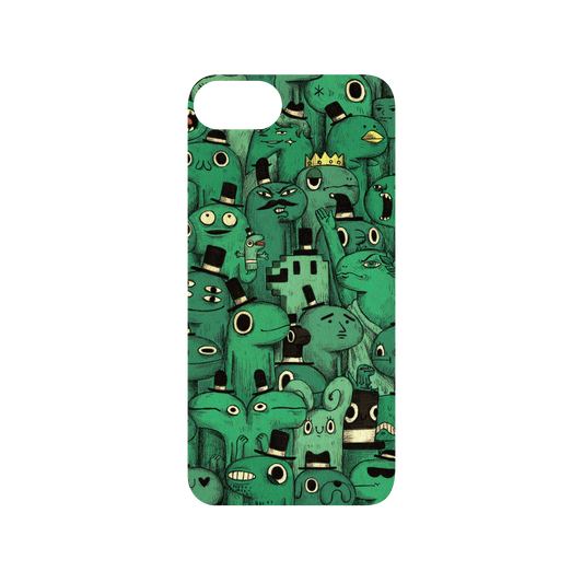 RhinoShield X Incrediville Mod NX iPhone SE (3rd generation) Case - Strange Crowd Backplate