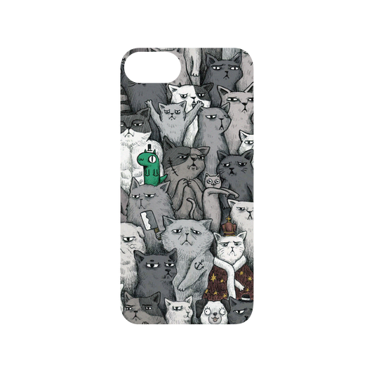 RhinoShield X Incrediville Mod NX iPhone SE (3rd generation) Case - Tough Cats Backplate