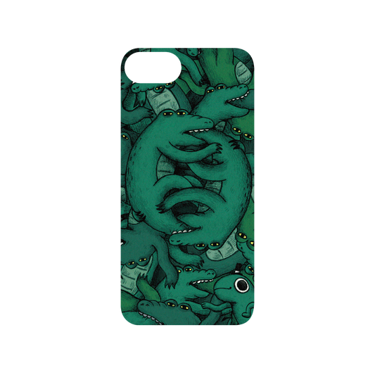 RhinoShield X Incrediville Mod NX iPhone SE (3rd generation) Case - Crocodille Ying Yang Backplate