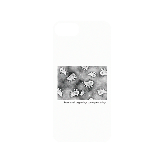 RHINOSHIELD X Incrediville  Mod NX iPhone 8 Case - Microscopic Observation - White Backplate