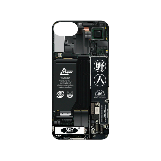 iPhone 8 犀牛盾Mod NX聯名設計款邊框背蓋兩用手機殼 KID - 透視KID野人