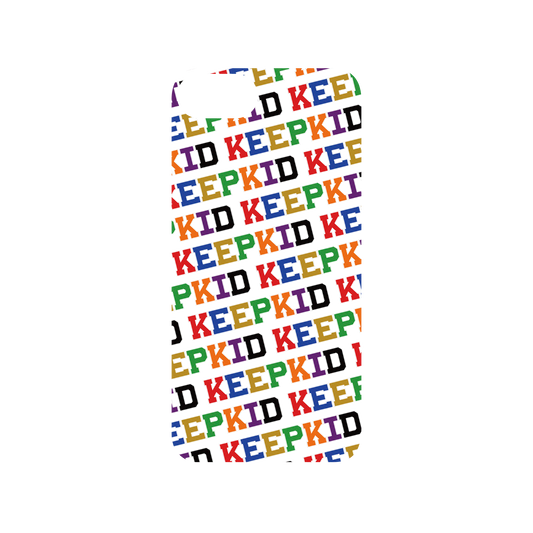 iPhone 8 犀牛盾Mod NX聯名設計款邊框背蓋兩用手機殼 KID - 循環標語KEEP KID