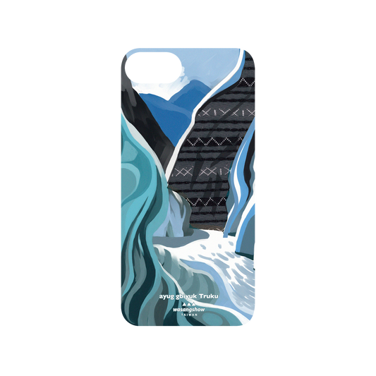 RhinoShield X WasangShow Mod NX iPhone 8 Case - Mlawa - Taroko Gorge Backplate