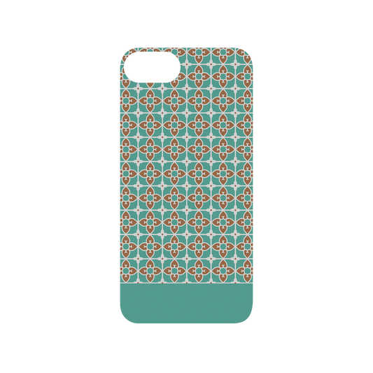 RhinoShield X OldHouseFace Mod NX iPhone 8 Case - Window Guard - Green Backplate