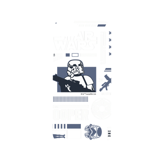 iPhone 7 犀牛盾Mod NX聯名設計款邊框背蓋兩用手機殼 StarWars 星際大戰系列 - 風暴兵-潮流系列