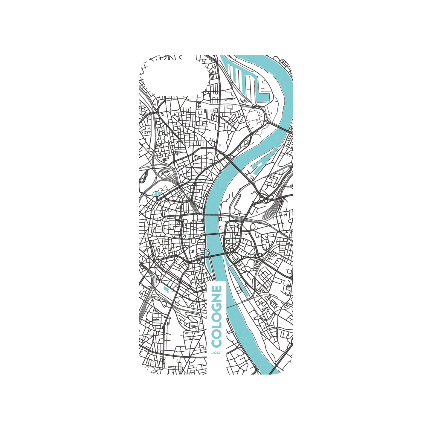 RhinoShield X JOCR Mod NX iPhone 7 Case - Cologne (Black Logo) Backplate