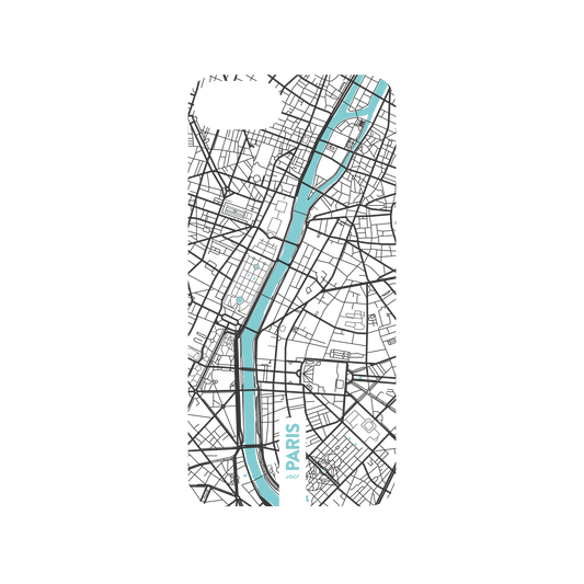 RhinoShield X JOCR Mod NX iPhone SE (3rd generation) Case - Paris (Black Logo) Backplate
