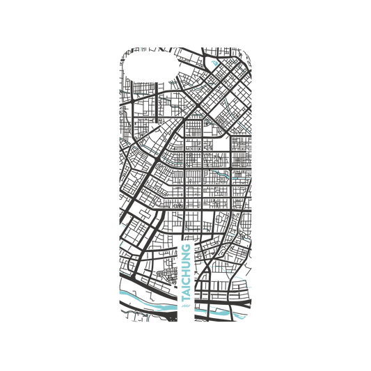 iPhone 7 犀牛盾Mod NX聯名設計款邊框背蓋兩用手機殼 JOCR - Taichung (Black Logo)