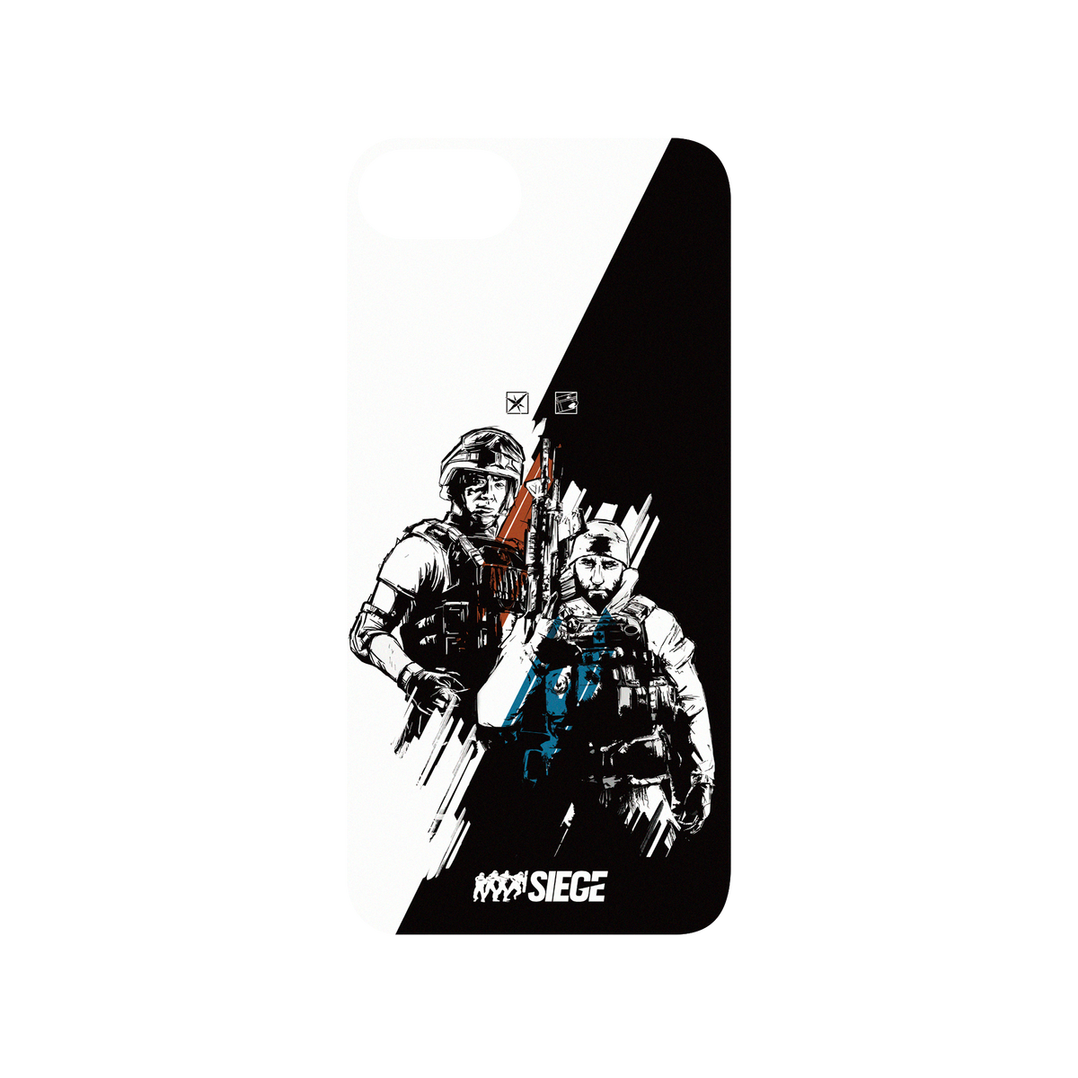 RhinoShield X 6: Siege Mod NX iPhone SE (2nd generation) Case - Lesion and Buck Backplate