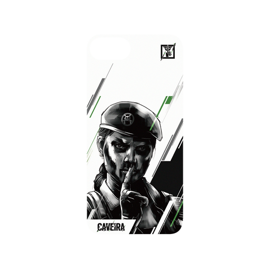 RhinoShield X 6: Siege Mod NX iPhone SE (2nd generation) Case - Caveira - Sketch Backplate