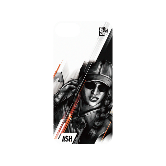 RhinoShield X 6: Siege Mod NX iPhone SE (2nd generation) Case - Ash - Sketch Backplate