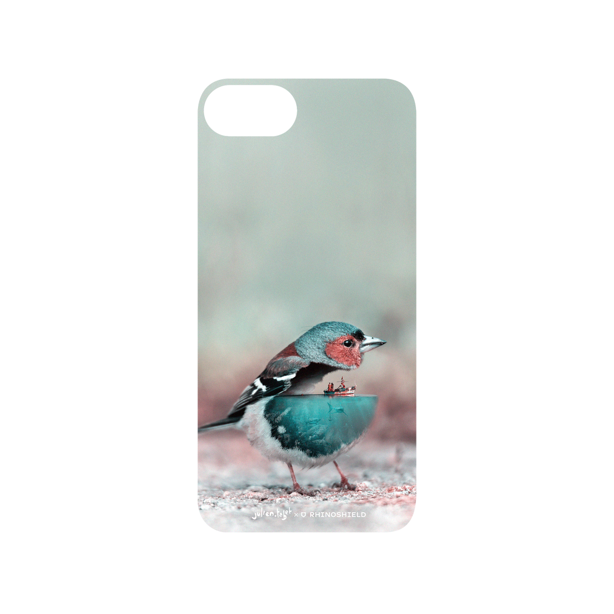 RhinoShield X Julien Tabet Mod NX iPhone SE (2nd generation) Case - AquaBirdy Backplate