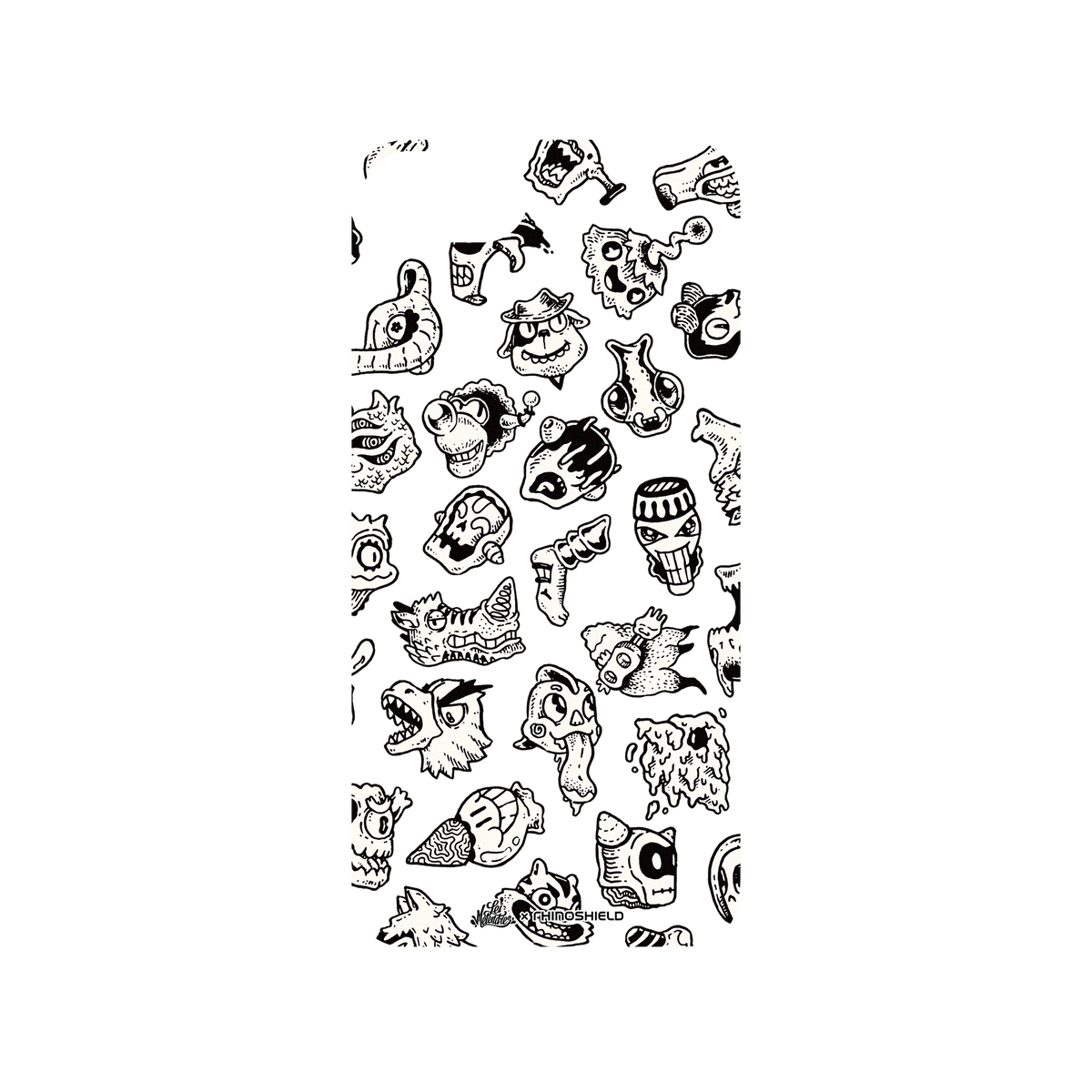 RhinoShield X Lei Melendres Mod NX iPhone 8 Case - Monster Head Collection Backplate