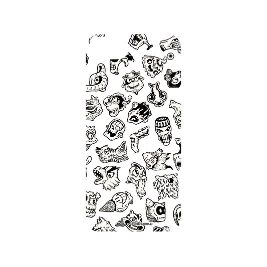 RhinoShield X Lei Melendres Mod NX iPhone 8 Case - Monster Head Collection Backplate
