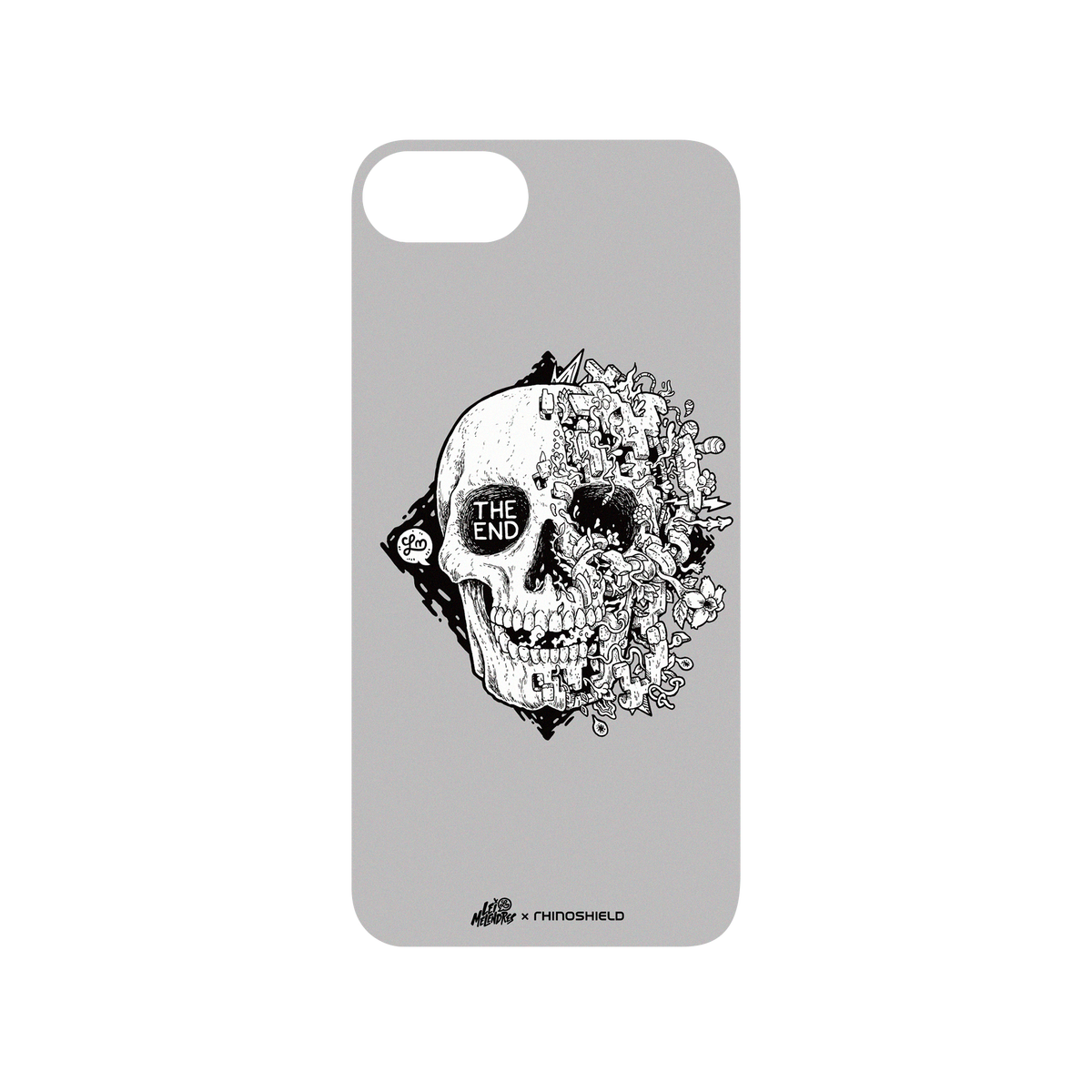RhinoShield X Lei Melendres Mod NX iPhone SE (2nd generation) Case - Diamond Skull Backplate