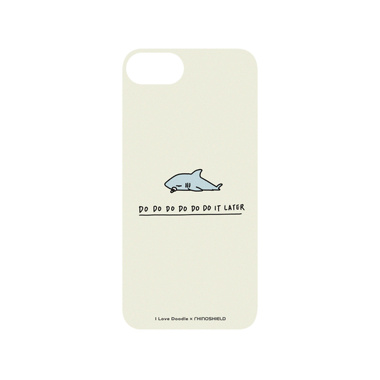 RhinoShield X I Love Doodle Mod NX iPhone 8 Case - Dododo Do It Later Backplate