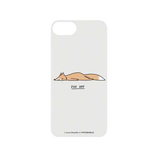 RhinoShield X I Love Doodle Mod NX iPhone 7 Case - Fox Off Backplate
