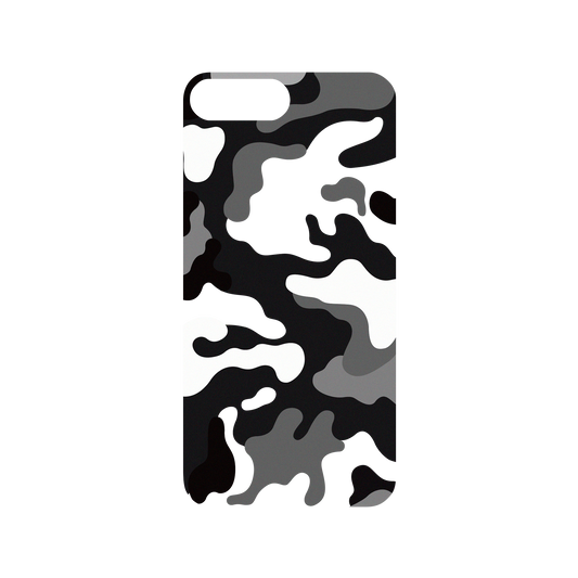 RhinoShield Mod NX iPhone 7 Plus Case: Original Designs - Telo Mimetico B&W Camo Backplate