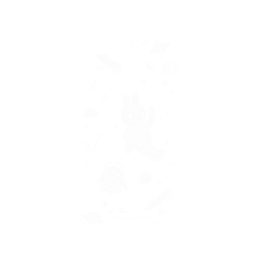iPhone 7 Plus 犀牛盾Mod NX聯名設計款邊框背蓋兩用手機殼 懶散兔與啾先生 - outerspace