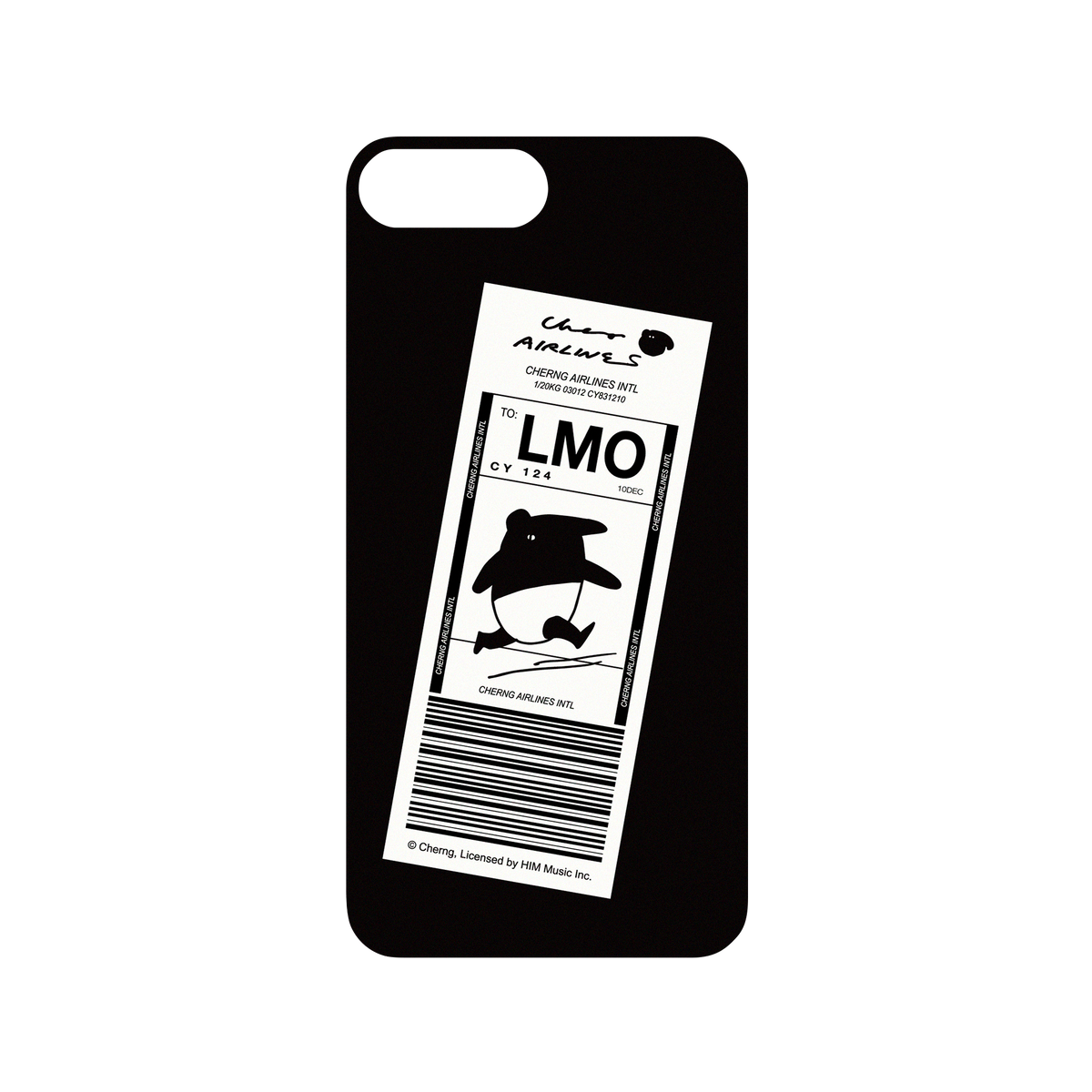 RhinoShield X LAIMO Mod NX iPhone 8 Plus Case - Laimo Limited Edition - Travel Tag Backplate