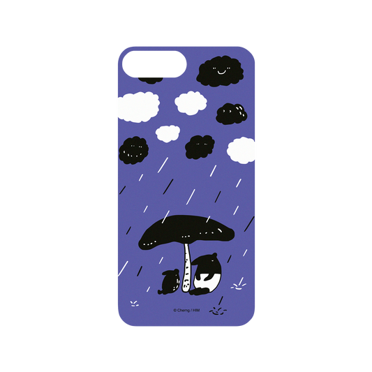 RhinoShield X LAIMO Mod NX iPhone 8 Plus Case - It's Raining (Purple) Backplate