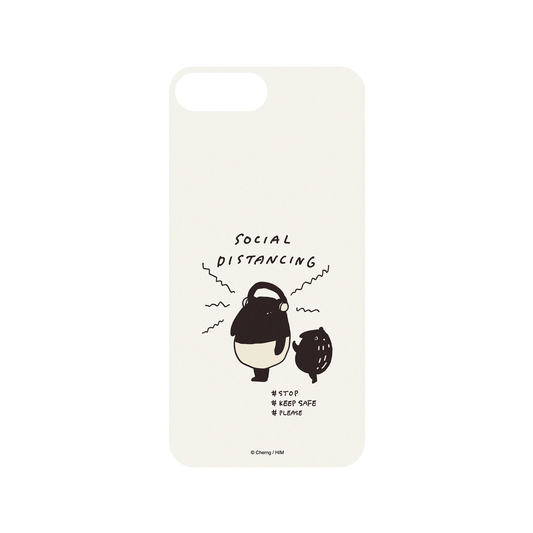 RHINOSHIELD X LAIMO Mod NX iPhone 7 Plus Case - SOCIAL DISTANCING Backplate