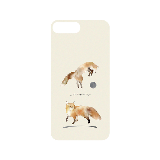 RHINOSHIELD X Liang Feng Mod NX iPhone 8 Plus Case - foxes Backplate