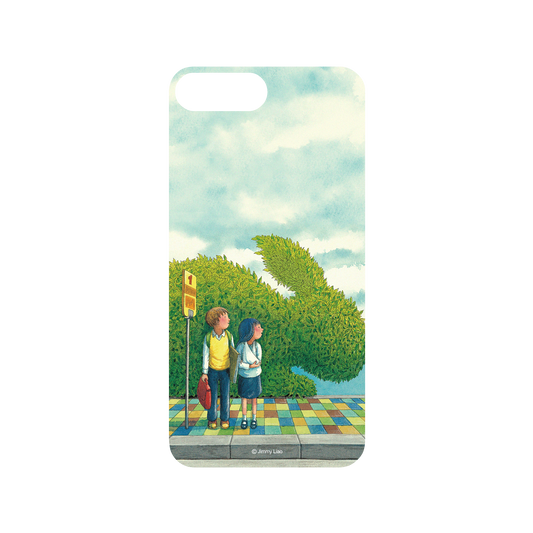 RHINOSHIELD X Jimmy Mod NX iPhone 7 Plus Case - Year of the Rabbit Series - Waiting for the Bus Backplate