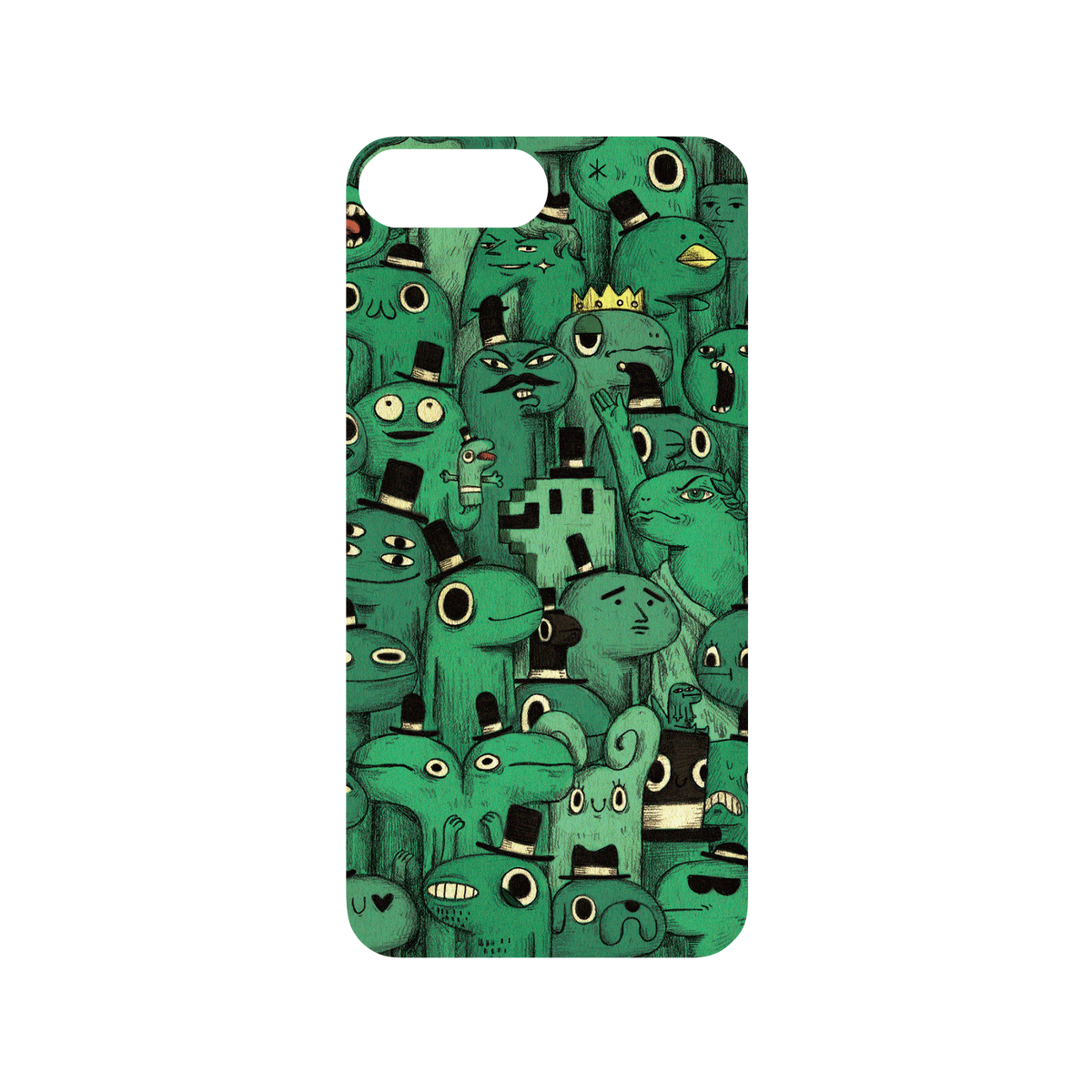 RhinoShield X Incrediville Mod NX iPhone 7 Plus Case - Strange Crowd Backplate