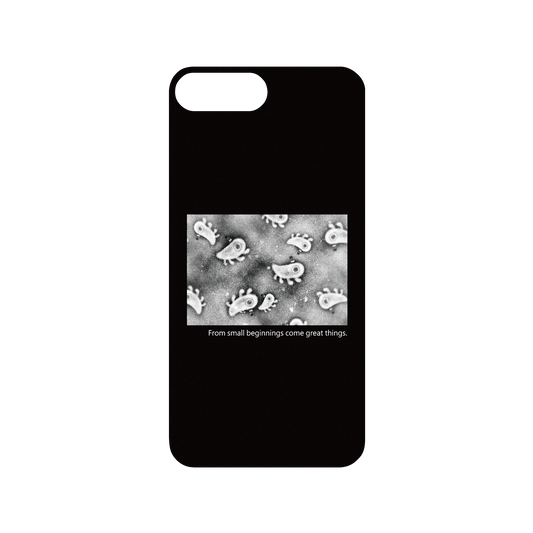 RHINOSHIELD X Incrediville  Mod NX iPhone 7 Plus Case - Microscopic Observation - Black Backplate
