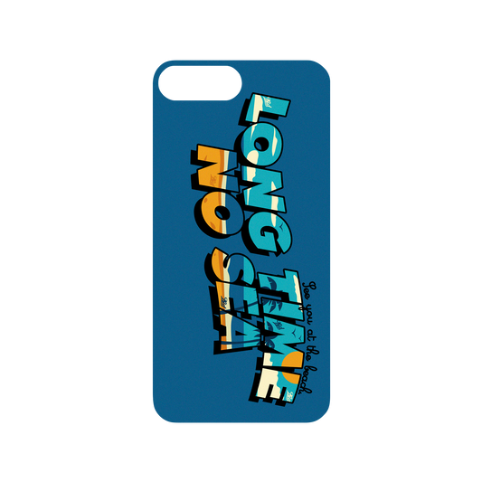 iPhone 8 Plus 犀牛盾Mod NX聯名設計款邊框背蓋兩用手機殼 KID - LONG TIME NO SEA 沙灘款