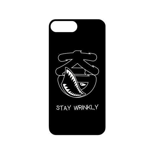 iPhone 8 Plus 犀牛盾Mod NX聯名設計款邊框背蓋兩用手機殼 KID - STAY WRINKLY-鯊魚KID款
