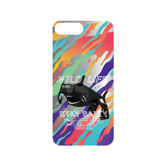 iPhone 8 Plus 犀牛盾Mod NX聯名設計款邊框背蓋兩用手機殼 KID - 淺水鯊魚